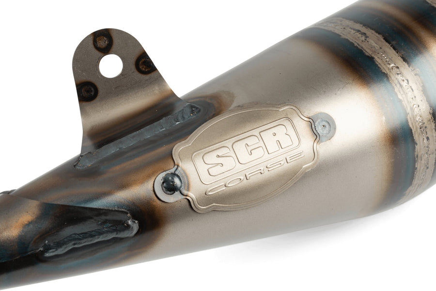 Generic Trigger SM 50 2T AM6 - Auspuff Handmade 50-70 blau