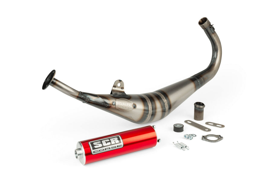 Derbi Senda DRD X-Treme SM '10 - '17 50 2T D50B0 - Exhaust Handmade 50-70 red