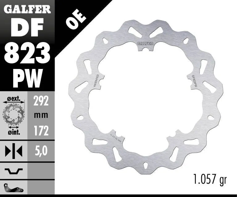 Harley-Davidson Vrsca 1130 V Rod [2002-2005] - Wave® Bremsscheibe – Bild 2