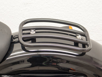 Harley Davidson Sportser Forty-Eight [2010-2020]-passenger rack Ø 16, curved, black