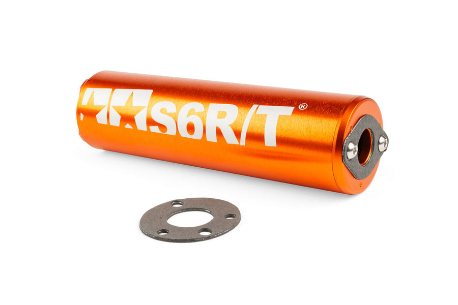 Aprilia SX SM 50 2T D50B0 [2007–] - Exhaust R/T 70-80 Orange