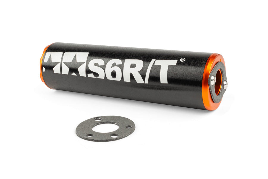 Derbi Senda X-Treme SM '05 - '10 50 2T D50B0 - Exhaust 80-90 Black / Orange