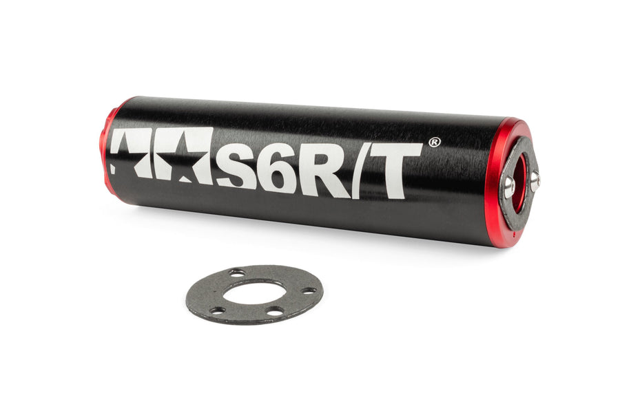 Aprilia SX Factory 50 2T - Exhaust 80-90 Black / Red