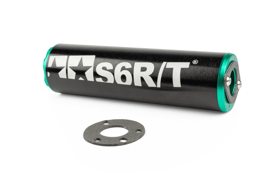 Gilera SMT SM 50 2T D50B0 [2011–2012] - Auspuff 80-90 Schwarz / Türkis