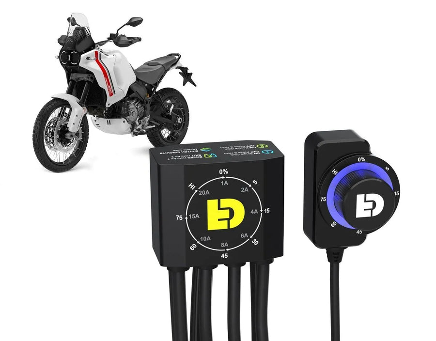 ducati desertx [DENALI] – Dialdim Beleuchtungssteuerung