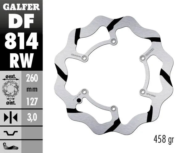 Beta RR 430 Racing [2015] - BREMSSCHEIBE FIXED WAVE GROOVED OVERSIZE – Bild 4