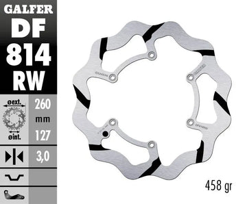 Beta RR 480 Racing [2015] - BRAKE DISC FIXED WAVE GROOVED OVERSIZE – picture 2