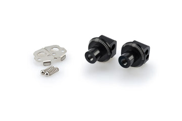 BMW R 1200 GS ADVENTURE [2013] – Adapter Beifahrer Fußrasten- Gummipad – Schwarz - 0