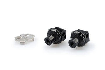 BMW R 1250 GS ADVENTURE [2024] – Adapter Beifahrer Fußrasten- Gummipad – Schwarz