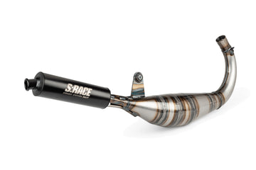 Fantic XM 50 2T - Exhaust S Race 85-100 Low-Mount Black