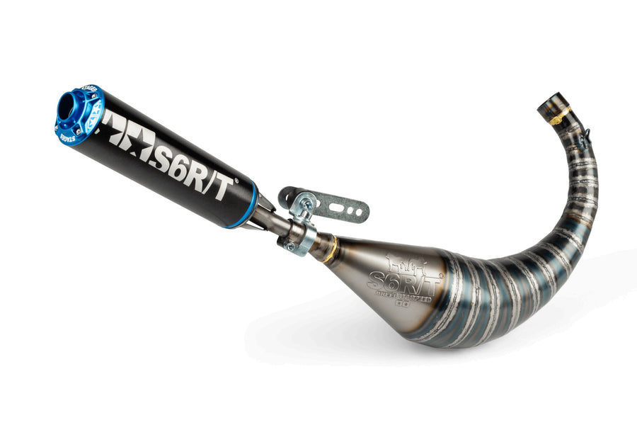 Beta RR-T SM 50 2T - Exhaust R/T 70 - 80 Black / Blue