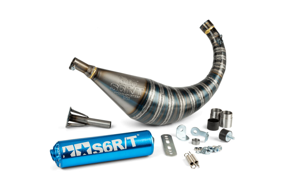 Beta RR Track 50 2T - Exhaust R/T 70 - 80 Blue
