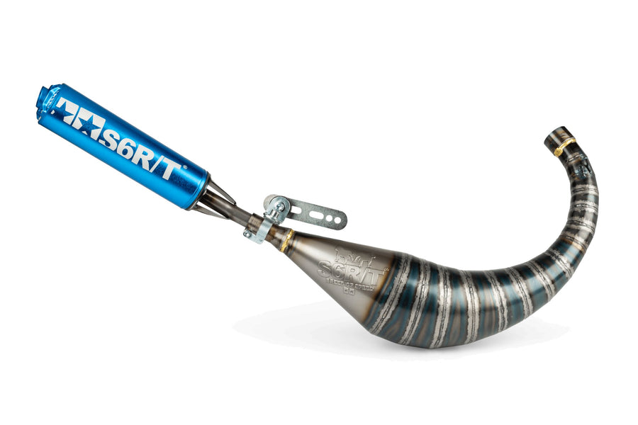 Fantic XM 50 2T - Auspuff R/T 70 - 80 Blau