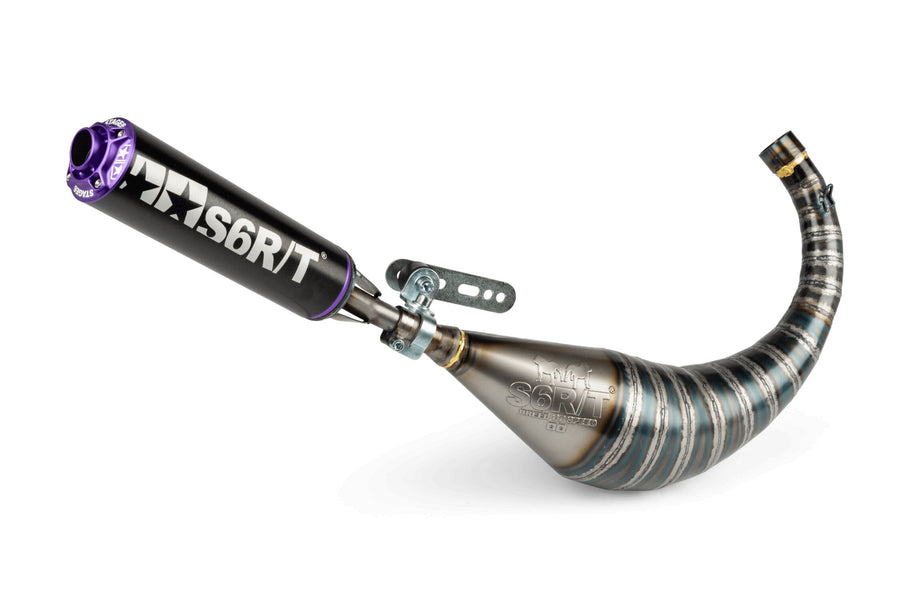 Beta RR Track 50 2T - Exhaust R/T 70 - 80 Black / Purple