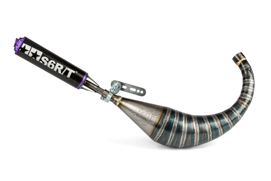 Fantic XE 50 2T - Exhaust R/T 70 - 80 Black / Purple