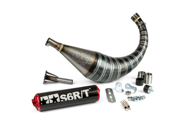 Beta RR Track 50 2T - Exhaust R/T 70 - 80 Black / Red