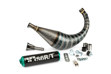 Beta RR Track 50 2T - Exhaust R/T 70 - 80 Black / Turquoise