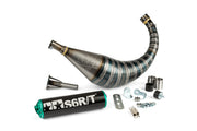 Fantic XE 50 2T - Auspuff R/T 70 - 80 Schwarz / Türkis