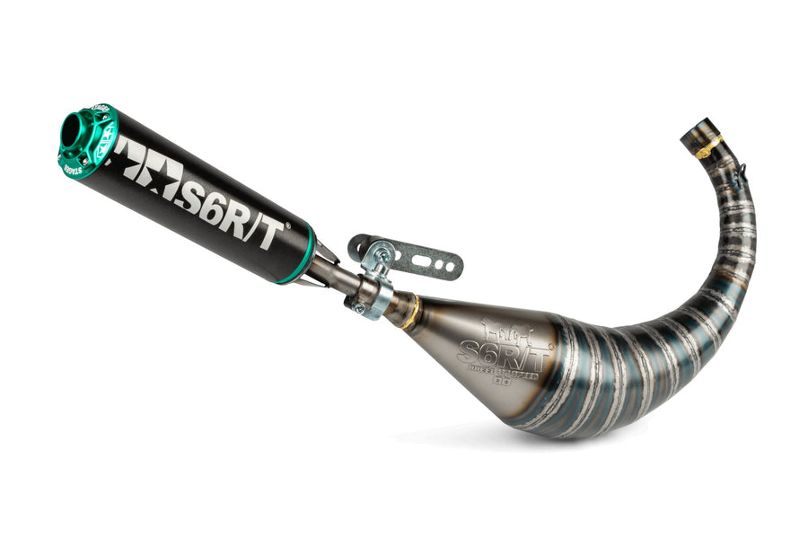 Beta RR-T SM 50 2T - Exhaust R/T 70 - 80 Black / Turquoise