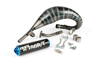Beta RR SM 50 2T - Exhaust R/T 70 - 80 Black / Blue