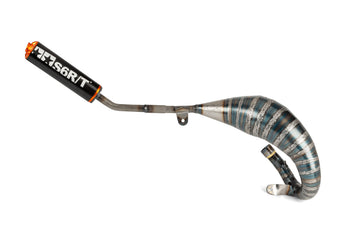 Beta RR Enduro 50 2T - Exhaust R/T 70-80 Black / Orange