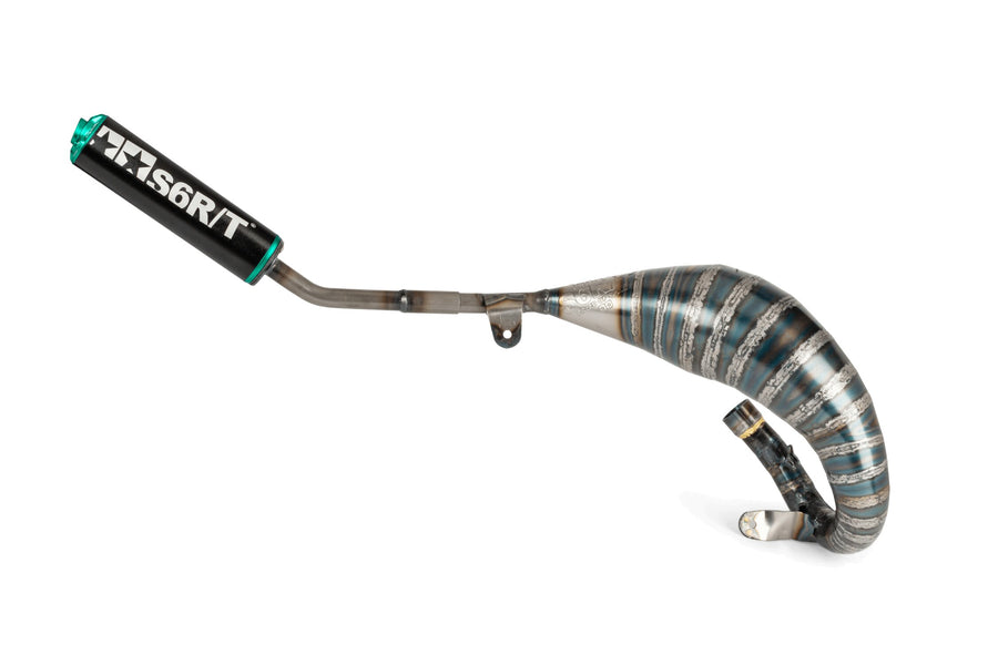 Beta RR SM 50 2T - Exhaust R/T 70-80 Black / Turquoise