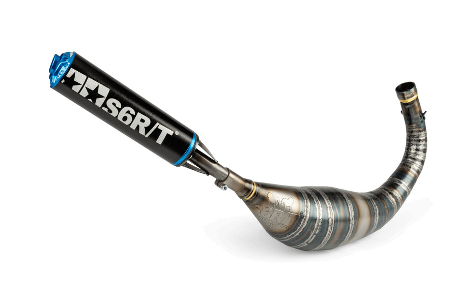 Rieju MRT SM 50 2T - Auspuff R/T 80–90 Schwarz / Blau