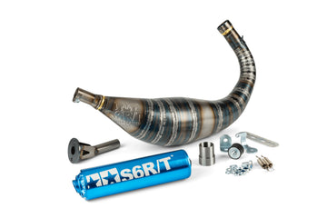 Yamaha DTX SM 50 2T AM6 [2004–] - Auspuff R/T 80–90 Blau