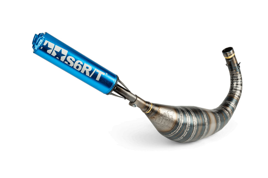 Rieju MRX Enduro 50 2T AM6 - Auspuff R/T 80–90 Blau