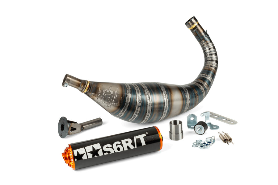Beta RR-T SM 50 2T - Exhaust R/T 80-90 Black / Orange