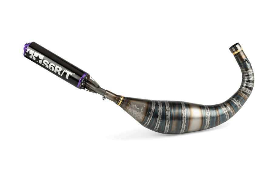 Beta RR Enduro 50 2T - Exhaust R/T 80-90 Black / Purple