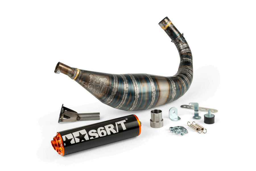 Beta RR Track 50 2T - Exhaust R/T 90-100 Black/Orange