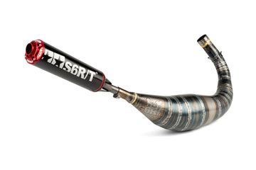 Beta RR-T SM 50 2T - Exhaust R/T 90-100 Black/Red