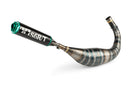 Fantic XE 50 2T - Exhaust R/T 90-100 Black/Turquoise