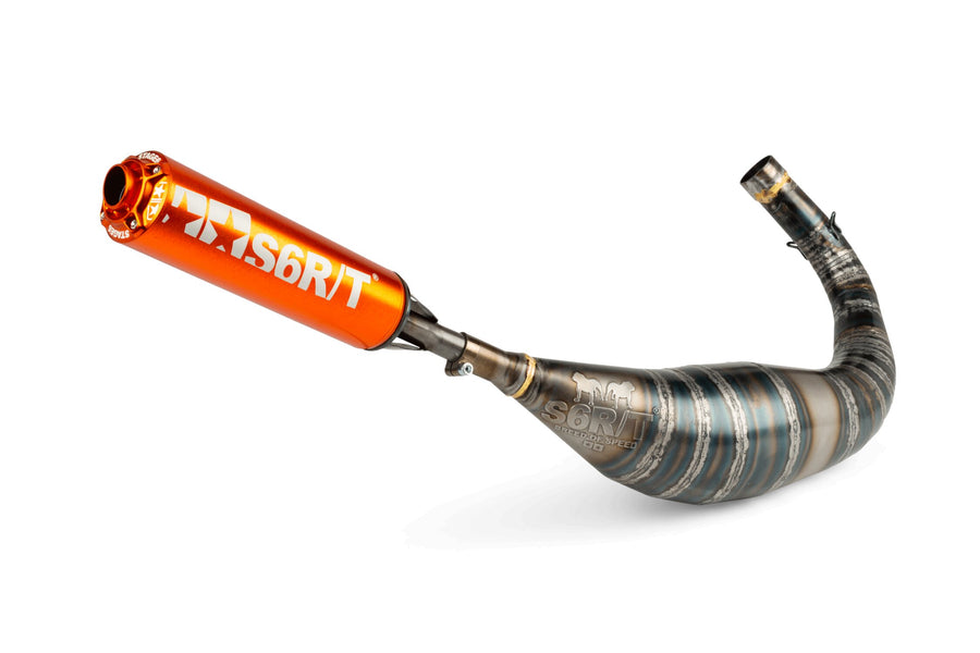 Beta RR Track 50 2T - Exhaust R/T 90-100 Orange