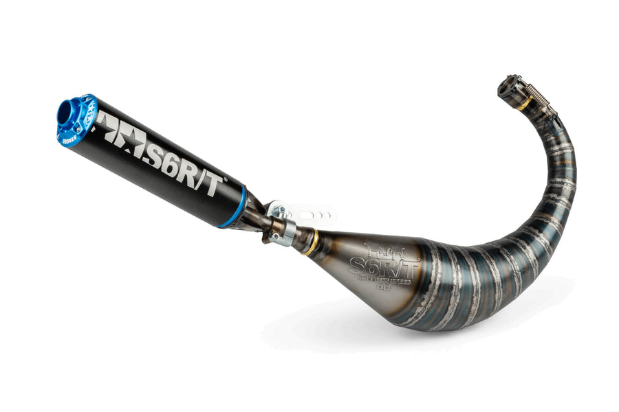 Derbi Senda DRD Racing SM 50 2T D50B0 [2012–] - Exhaust R/T 70-80 Black/Blue