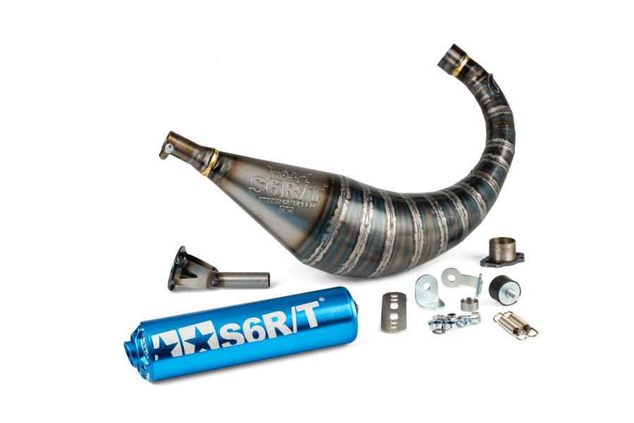 Derbi Senda DRD X-Treme SM '10 - '17 50 2T D50B0 - Exhaust R/T 70-80 Blue