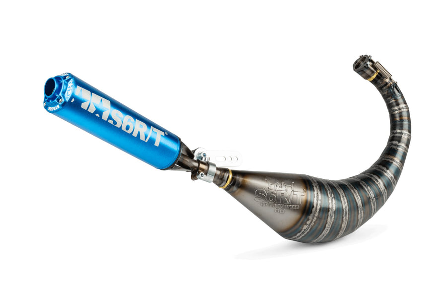 Derbi Senda DRD X-Treme SM '10 - '17 50 2T D50B0 - Exhaust R/T 70-80 Blue