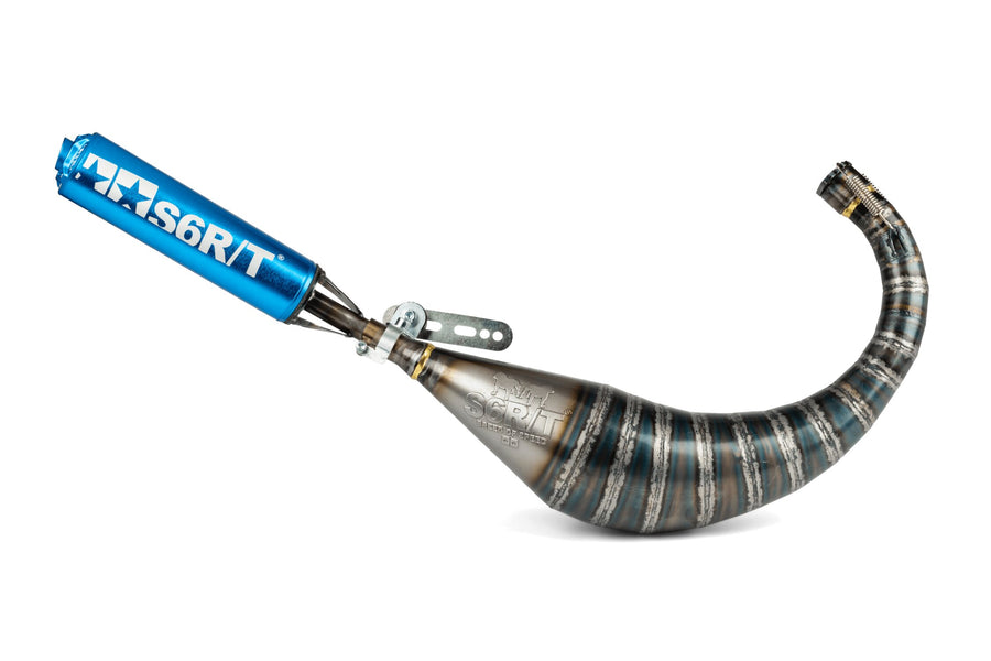 Derbi Senda DRD X-Treme SM '10 - '17 50 2T D50B0 - Exhaust R/T 70-80 Blue
