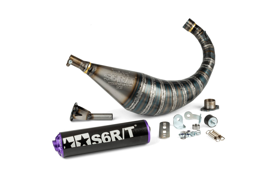 Derbi Senda DRD Racing SM 50 2T D50B0 [2012–] - Exhaust R/T 70-80 Black Purple