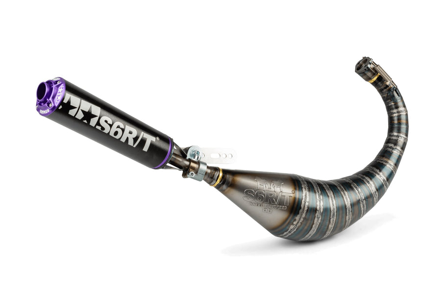 Derbi Senda DRD Racing SM 50 2T D50B0 [2012–] - Exhaust R/T 70-80 Black Purple