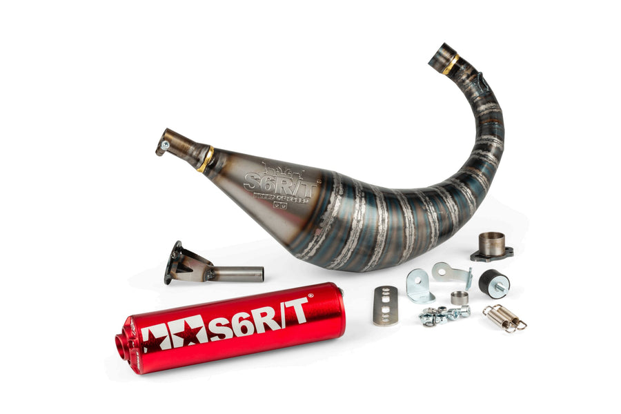 Derbi Senda DRD X-Treme SM '10 - '17 50 2T D50B0 - Exhaust R/T 70-80 Red
