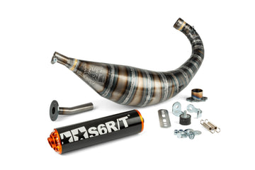 Derbi Senda R X-Treme Enduro '05 - '10 50 2T D50B0 - Exhaust 80-90 Black / Orange