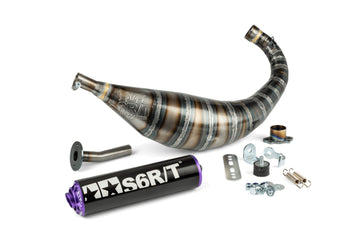 Derbi Senda DRD X-Treme SM '10 - '17 50 2T D50B0 - Exhaust 80-90 Black / Purple