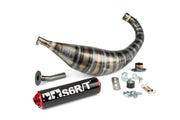 Aprilia SX Factory 50 2T - Auspuff 80-90 Schwarz / Rot
