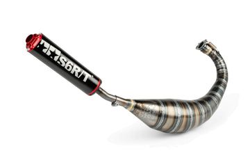 Derbi Senda DRD X-Treme SM '10 - '17 50 2T D50B0 - Exhaust 80-90 Black / Red