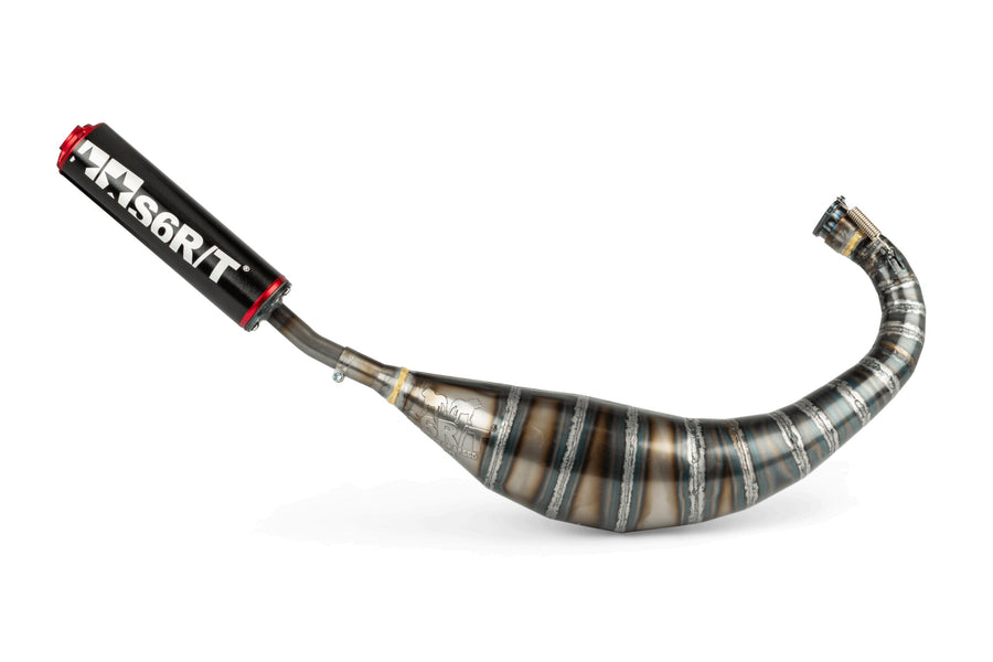 Derbi Senda DRD X-Treme SM '10 - '17 50 2T D50B0 - Exhaust 80-90 Black / Red