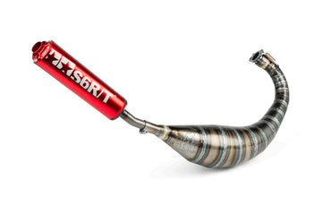 Derbi Senda X-Race SM '05 - '10 50 2T D50B0 - Auspuff 80-90 Rot