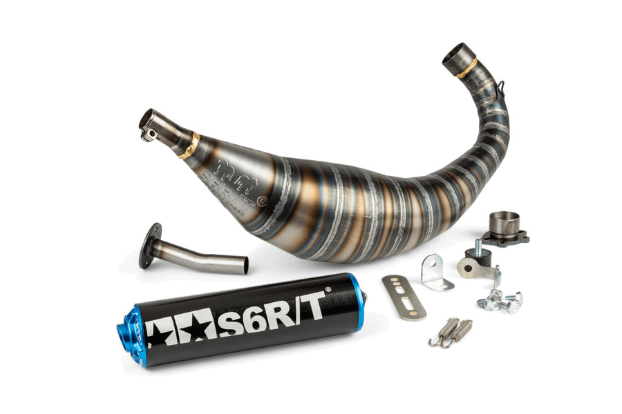 Derbi Senda DRD Racing SM 50 2T D50B0 [2012–] - Exhaust 90-100 Black / Blue