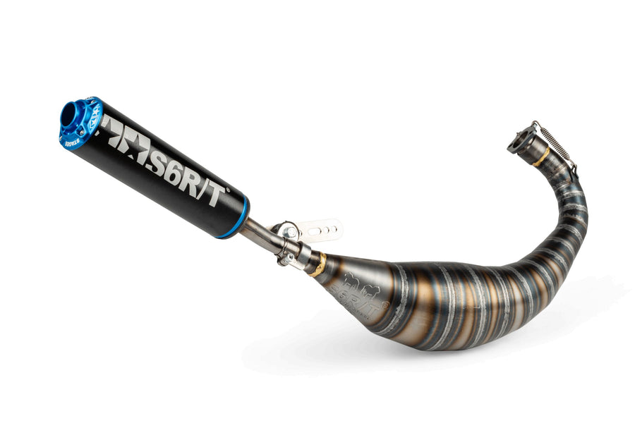 Derbi Senda DRD X-Treme SM '10 - '17 50 2T D50B0 - Exhaust 90-100 Black / Blue